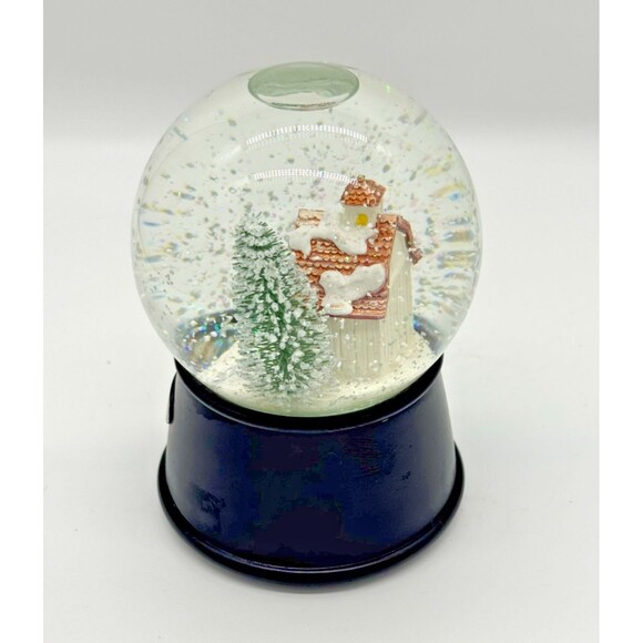 Target Wondershop 2021 Musical Snowglobe | Deck The Halls | Snow Globe | Brown - Picture 2 of 5